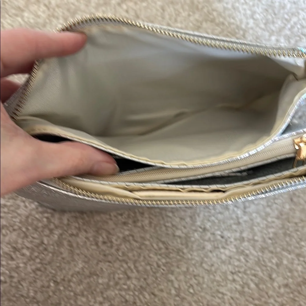 Silver Wristlet Clutch - Picture 3 of 6